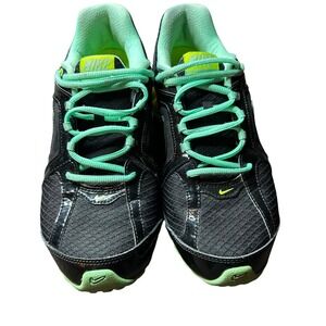 Nike REAX 7 Womens Shoes 7.5  Running Black Mint Green Yellow 5995620-004